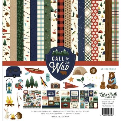 Echo Park Call Of The Wild Designpapiere - Collection Kit